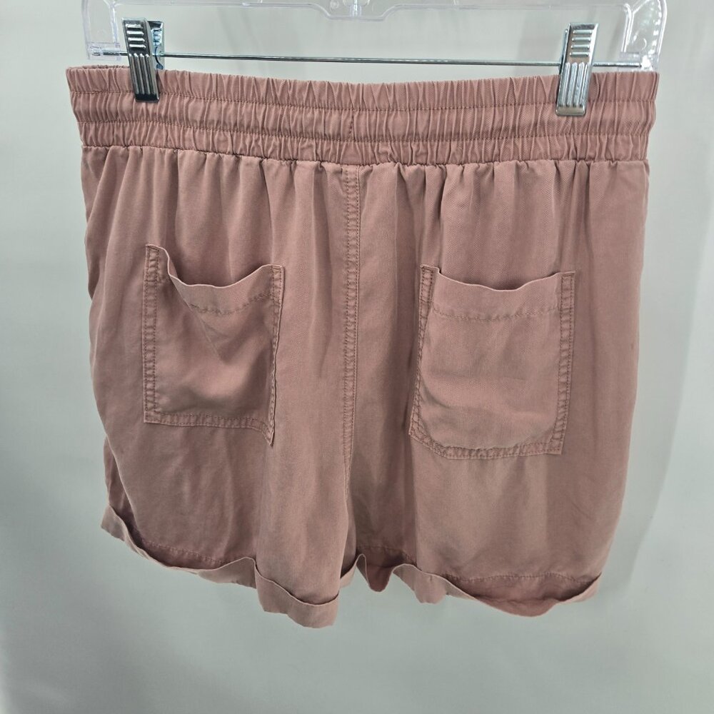 Universal Threads Pink Lyocell Pull On Drawstring Shorts Size Small - Picture 2 of 13